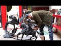 Old tyres find new life in hands of Moroccan artist [no comment]