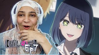WHAAAAAAT!|| BLIND REACTION! Oshi no ko Episode 7!