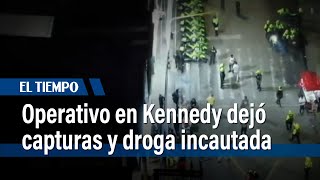 Megaoperativo en Kennedy dejó capturas, armas y drogas incautadas | El Tiempo