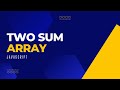 Two Sum | Array | Javascript | Leetcode