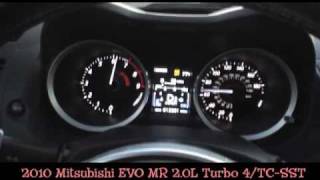 2010 Mitsubishi Lancer EVO 0-60 MPH