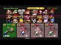 Smash Remix Gameplay - PAL (EUR) Link vs 3  Metal Marios (CPU Level 9)