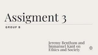 Assignment 3 (Group B)