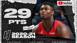 Zion Williamson 29 Points Full Highlights - Grizzlies vs Pelicans | February 6, 2021