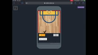 How to make a Sports Game using code.org