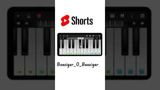 Baazigar O Baazigar Piano | Shahruk Khan #shorts