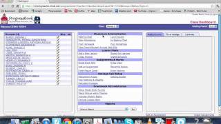 Posting Homework to Progressbook