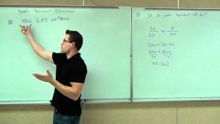 Prealgebra Lecture 7.3:  Using the Basic Percent Equation. How to Solve Percent Equations