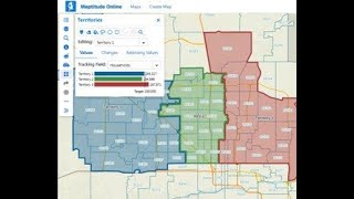 How to build custom territories from ZIP Codes with Maptitude Online