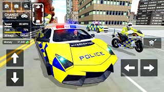 Police Car Driving - Motorbike Riding - Police Car Simulator - Android Gameplay