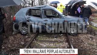 Treni perplas automjetin