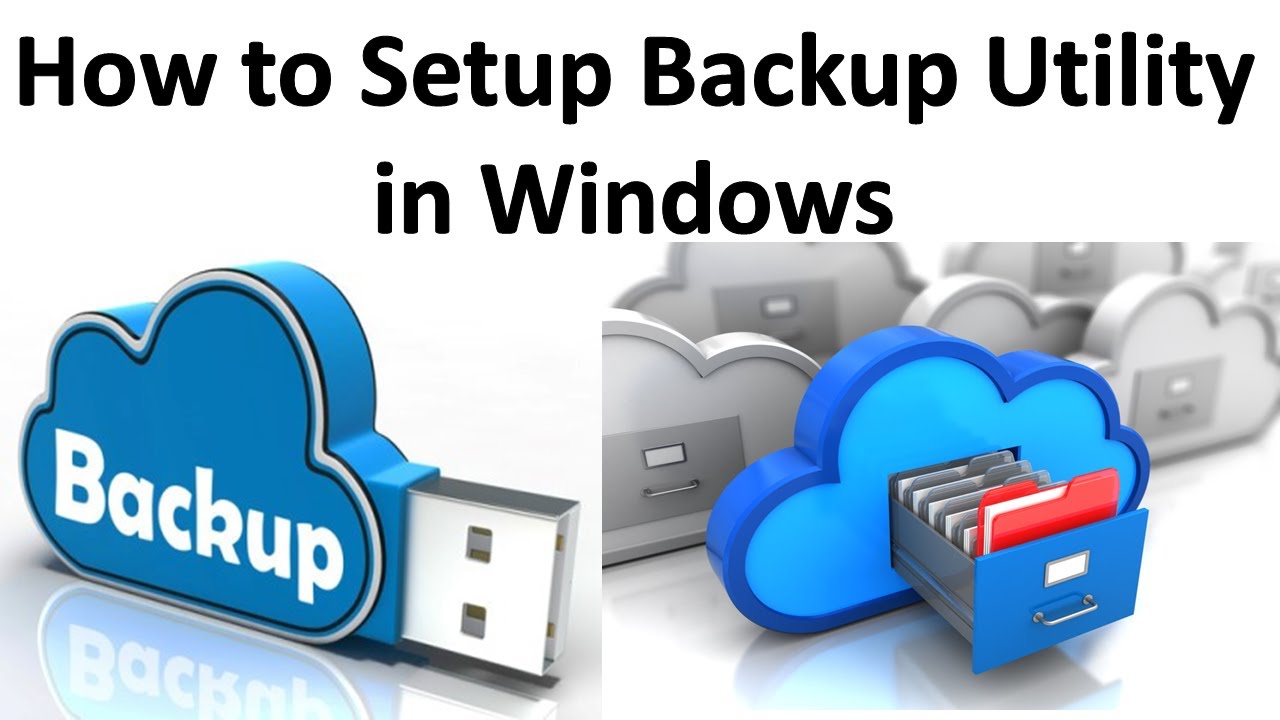 How To Backup Files Or Folders On Windows 10 ~ Setting Automatic Or ...