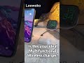 Loowoko 5 in 1 magnetic wireless charging station #shorts