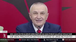 Ilir Meta prezanton detyrat e Partisë së Lirisë në pushtet - Meta: Qasje e re për bujqësinë!