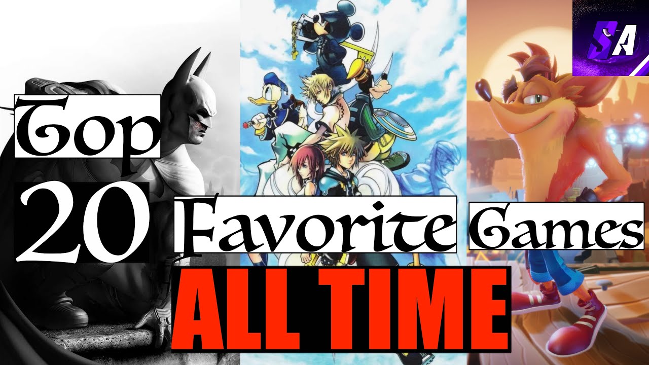 My Top 20 Favorite Games Of All Time - YouTube