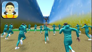 Squid Game 3D 🦑🥷🦑 All Levels Gameplay Android,ios