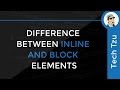 Difference Between Inline and Block Elements CSS