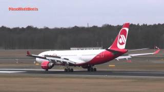 Air Berlin A330 landing on short runway without reverse thrust