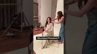 Nita Ambani’s Timeless Elegance in a Saree – Stunning Photoshoot #shorts