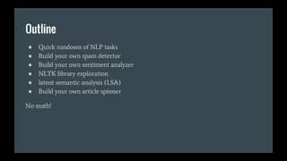 Easy Natural Language Processing in Python Intro