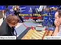 Magnus Carlsen Vs Tigran Petrosian | World Rapid Championship