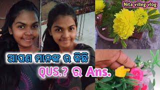 ଆପଣ ମାନଙ୍କର ପ୍ରଶ୍ନ? ର କିଛି ଉତ୍ତର //#NitaVillage Vlog //ସମ୍ବଲପୁରୀ Vlog