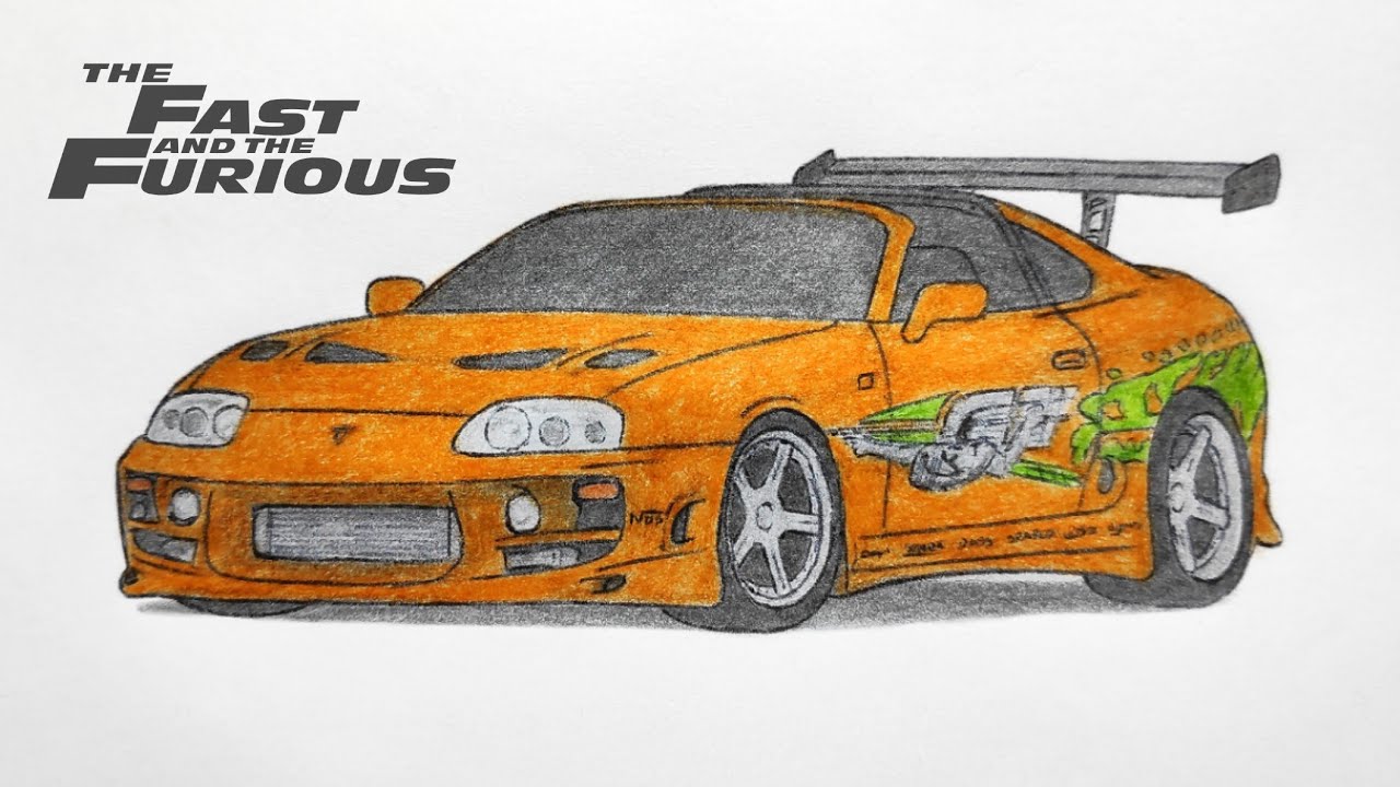 How To Draw Fast And Furious Cars