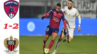 Clermont Foot vs Nice 1-2 Extended Highlights & All Goals 2021 || Amine Gouiri  today goal