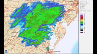 Jan. 2016 Blizzard Radar Loop