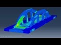 Abaqus Topology Optimization of a Bridge