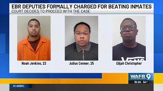 3 EBR deputies fired, formally charged for allegedly battering inmate