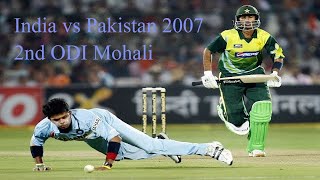 India vs Pakistan 2007 2nd ODI Mohali