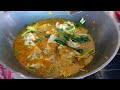 Indonesian Food - GIANT PYTHON Snake Curry Manado Indonesia