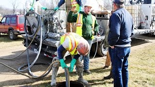 Utica experimenting with sewer line project