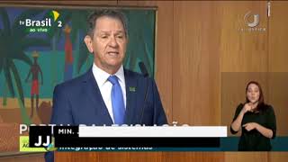 📺 JJ1 – Ministro Dias Toffoli e Bolsonaro assinam acordo entre o Judiciário e o Executivo