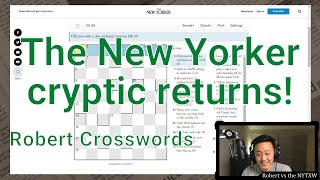 How to get into cryptic crosswords || The New Yorker 7/11/21 cryptic crossword