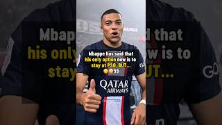 The TRUTH behind why Mbappe WANTS TO STAY at PSG 😳 #football