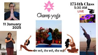 Morning Yoga Live (11 January 2025)