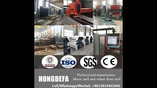 Hongdefa Factory --top quality maize mill and wheat flour mill +8613833461840