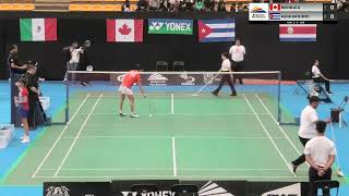 2025 Pan Am Cup | Michelle Li (CAN) vs Alina SANZ RIZO (CUB) | Group A