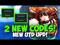 2 New OP Codes & New Halloween Update on Ultimate Tower Defense!