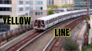 🚇/💺 WMATA Metrorail: Yellow Line (YL) 𝑺𝒖𝒃𝒘𝒂𝒚 to Fort Totten | FULL RIDE!