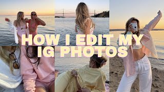 HOW I EDIT MY INSTAGRAM PHOTOS PT.2: how I shoot as a content creator & plan my feed aesthetically