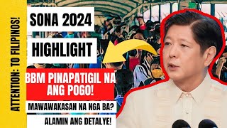 ⛔ ATTENTION: TO FILIPINOS! SONA 2024 HIGHLIGHT! BBM PINAPATIGIL NA ANG POGO! MAWAWAKASAN NA BA?