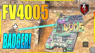 FV4005 and Badger - Ultimate Heavy Hitters Showdown! World of Tanks Blitz