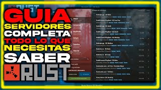 Servidores en RUST | La Guía definitiva, todo lo que necesitas saber