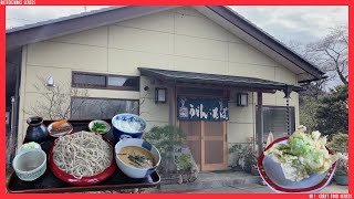 勝手に美味しいシリーズその286 栃木県さくら市 遊庵 とろろ丼定食とふきのとう天ぷら Japanese restaurant that you think is delicious286