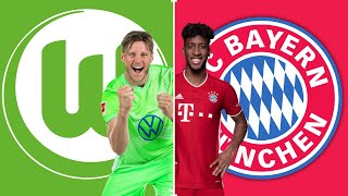 🔴LIVE VFL Wolfsburg 2 -  3 FC Bayern München | Bundesliga Watchparty