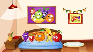 Five Little Fruits |  Nursery Rhymes | Fruits Song | Five Little Babies | Fruits For Kids