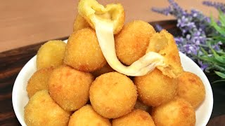 Potato Mozzarella Cheese Balls! Easy and Delicious Snack Recipe